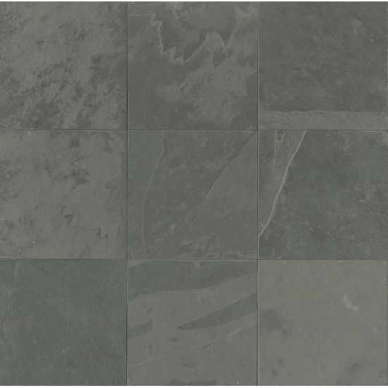 Bedrosians  Slate Country Grey 12x12 Brushed
