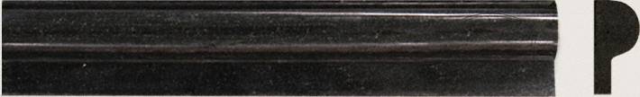 MSI Black Granite Rail Mldg Pol 1x2x12