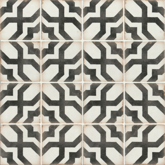 Bedrosians Casablanca 5" x 5" Matte Ceramic Floor and Wall Tile in Farissi
