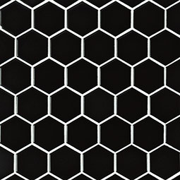 MSI Black 2" Hexagon Matte