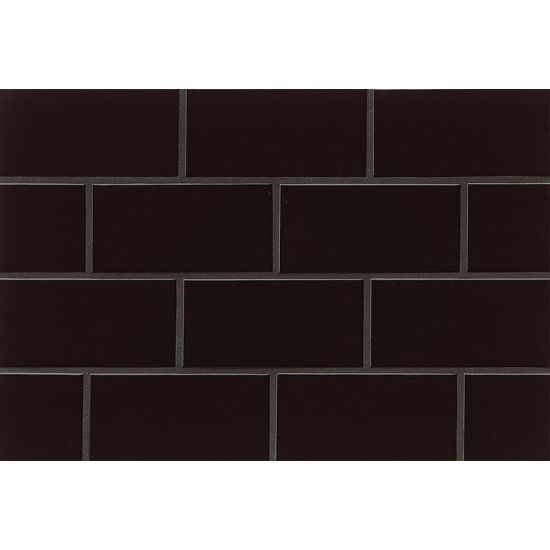 Bedrosians Traditions Series 3" x 6" Tile in Black