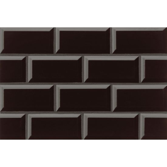 Bedrosians Traditions Series 3" x 6" Tile in Black