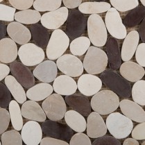 PEBBLES MOSAICS FOR FLOOR AND WALL FROM EMSER TILE