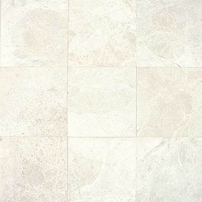 Daltile Marble 18 x 18 Polished White Cliff