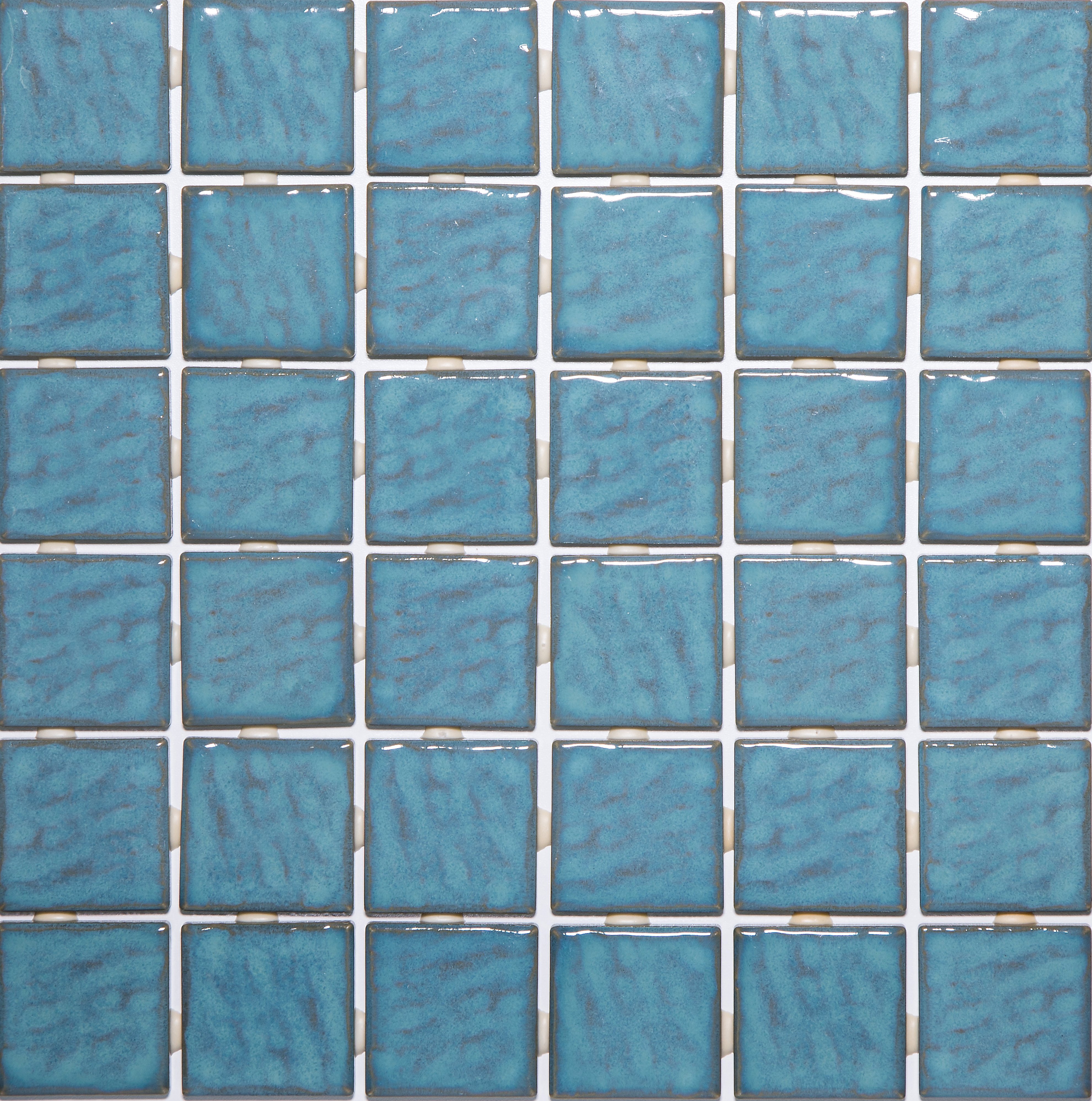 Emser Afloat Aqua mosaic pool tile 12x12   