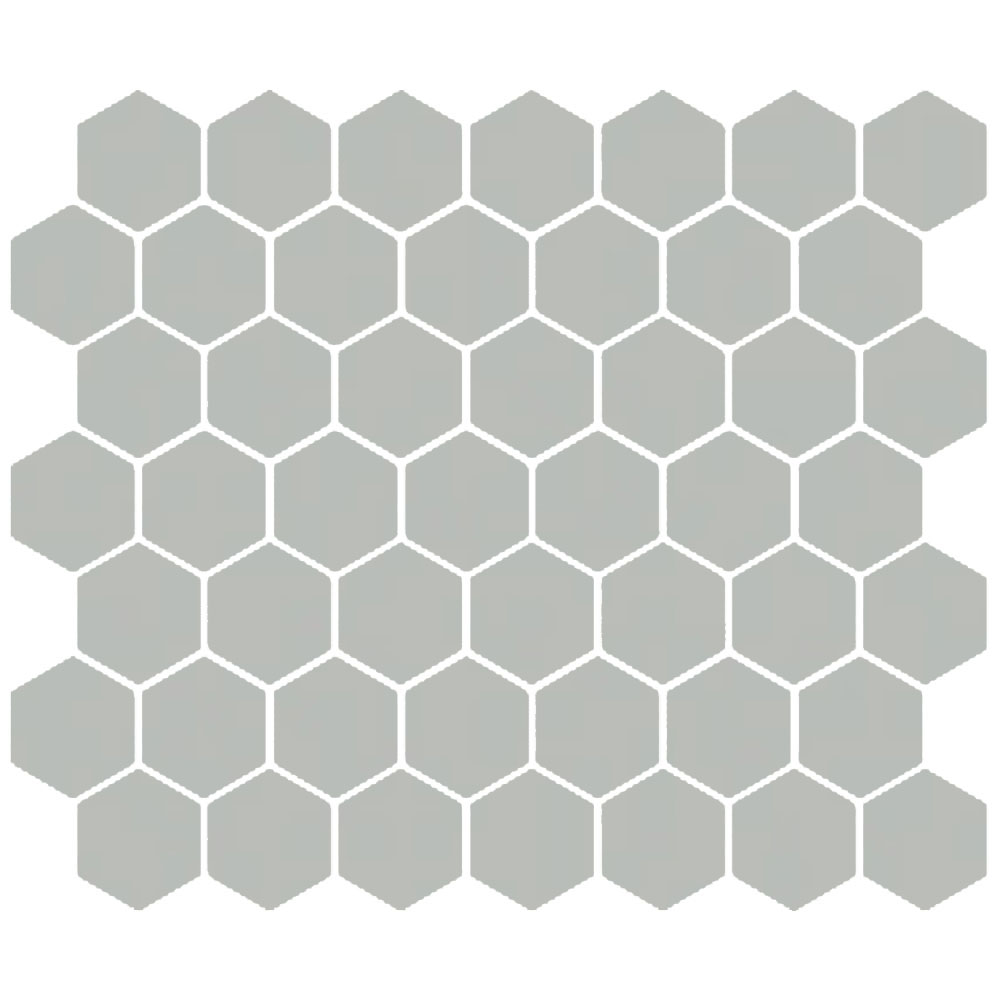 American Olean Color Story Mosaic Hexagon Glossy Balance