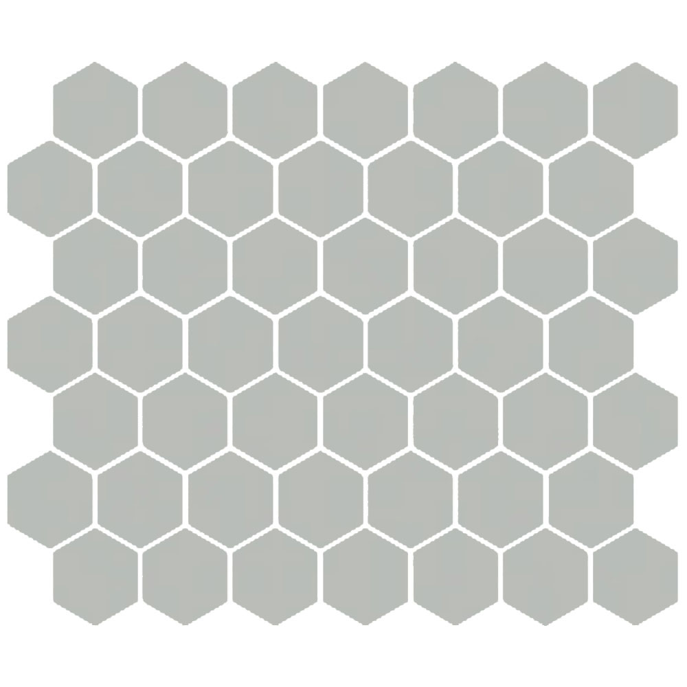 American Olean Color Story Mosaic Hexagon Matte Balance