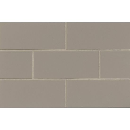 Bedrosians Traditions Series 4" x 10" Tile in Taupe