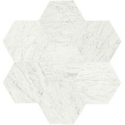Daltile Marble Hexagon 18 x 21 Carrara White
