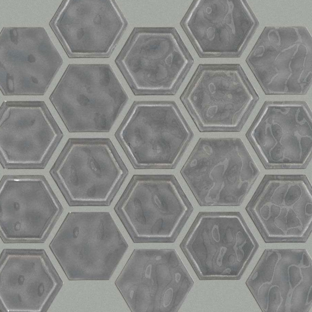 Shaw Floors Geoscapes Hexagon Dark Grey