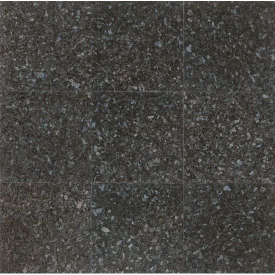 Bedrosians  Granite  Blue Pearl 12x12x3/8 Polished Granite