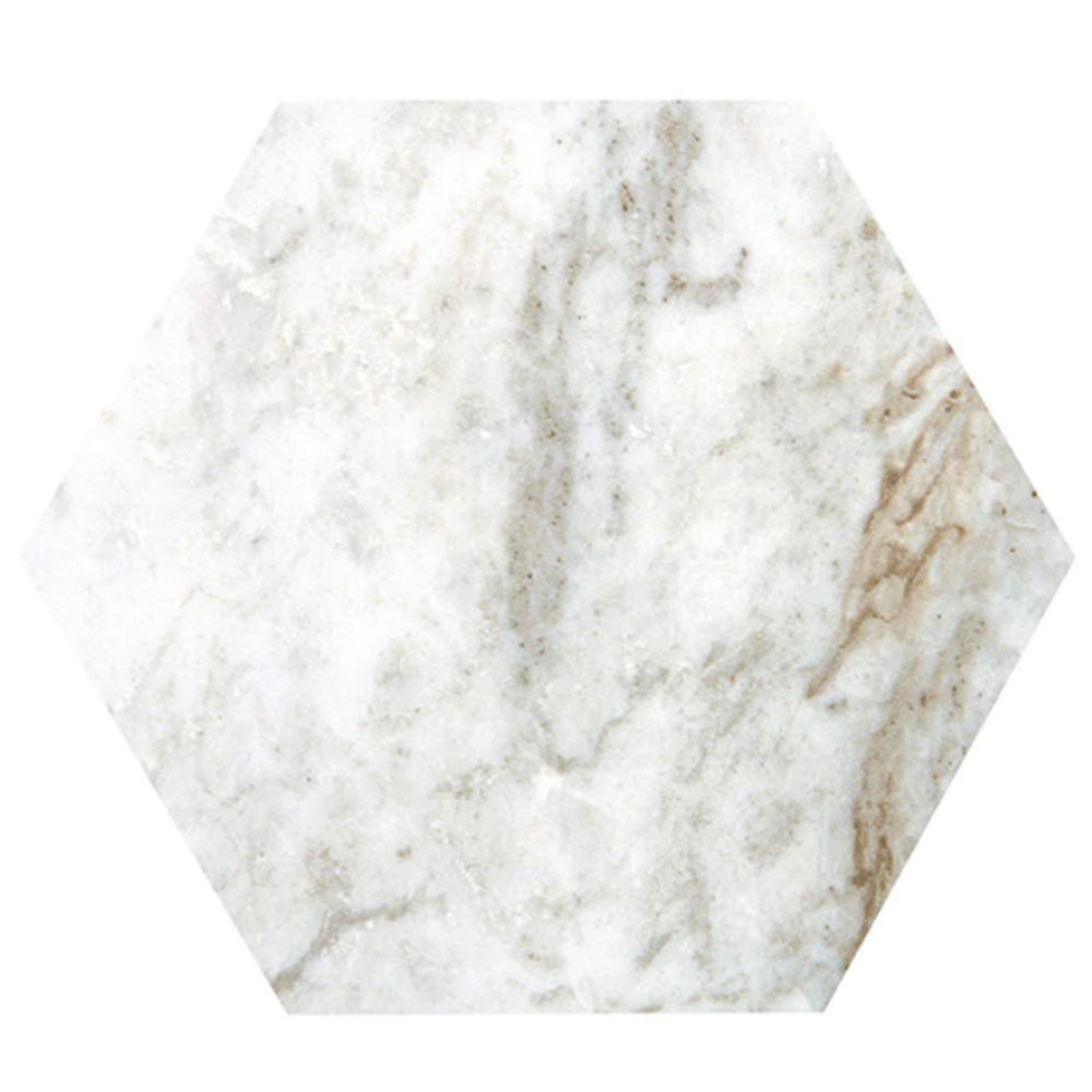 American Olean Mythique Marble Hexagon Majestic