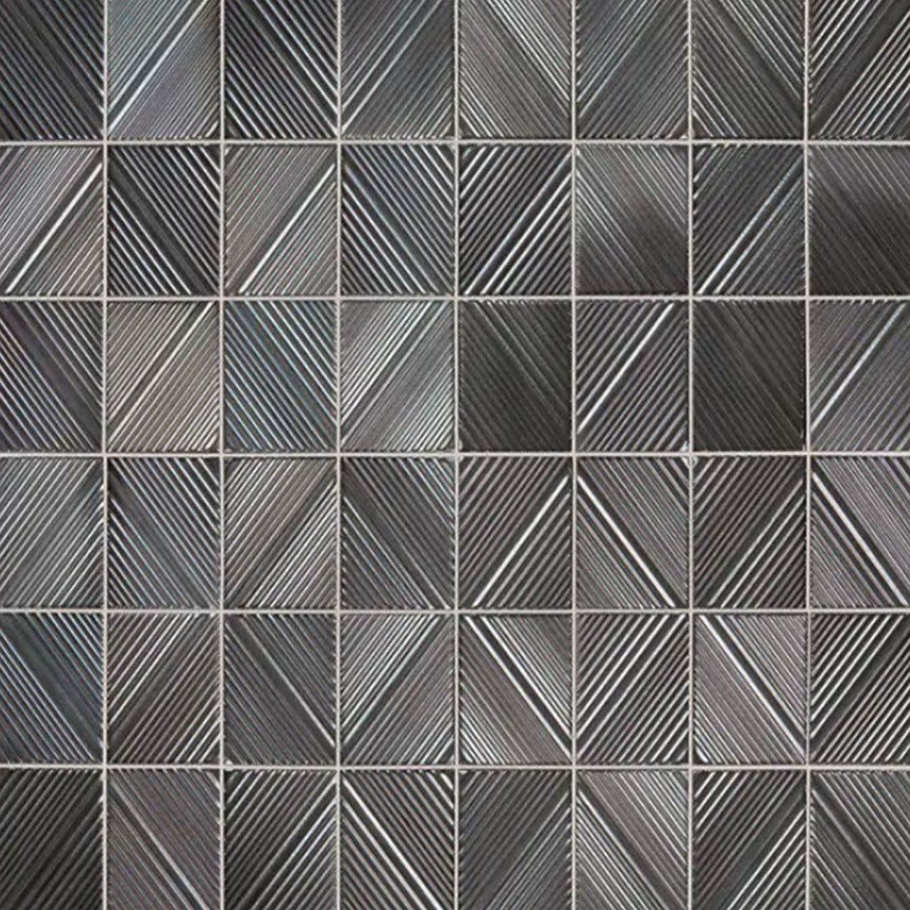 Daltile Revalia Remix Structural Metallic Grey