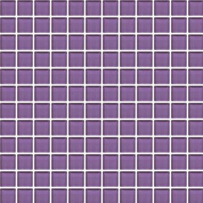 Daltile Color Wave Vibrant Colors Mosaic 1 x 1 Purple Magic