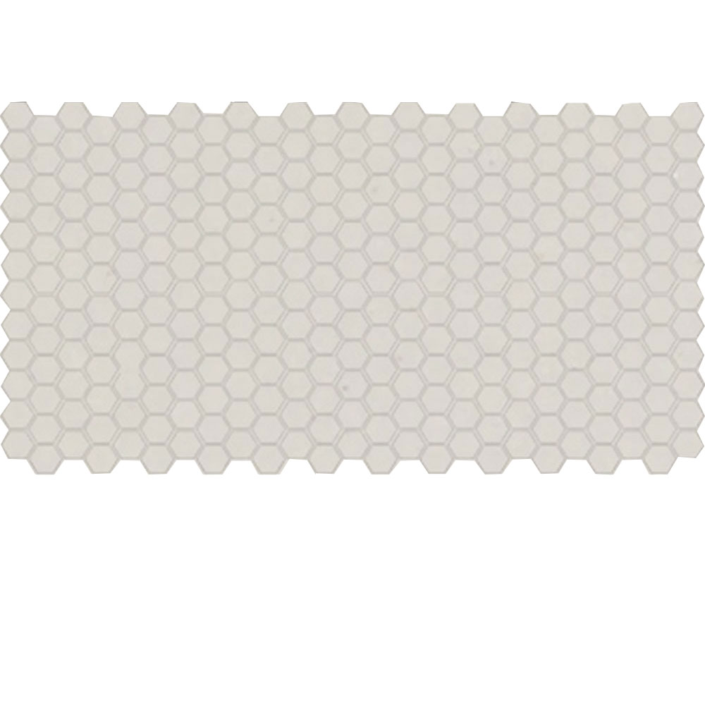 American Olean Unglazed ColorBody Mosaic Hexagon 1 x 1 Stable