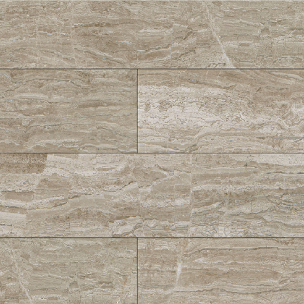 Daltile Marble Planks 4 x 36 Polished Stone River Vein Cut