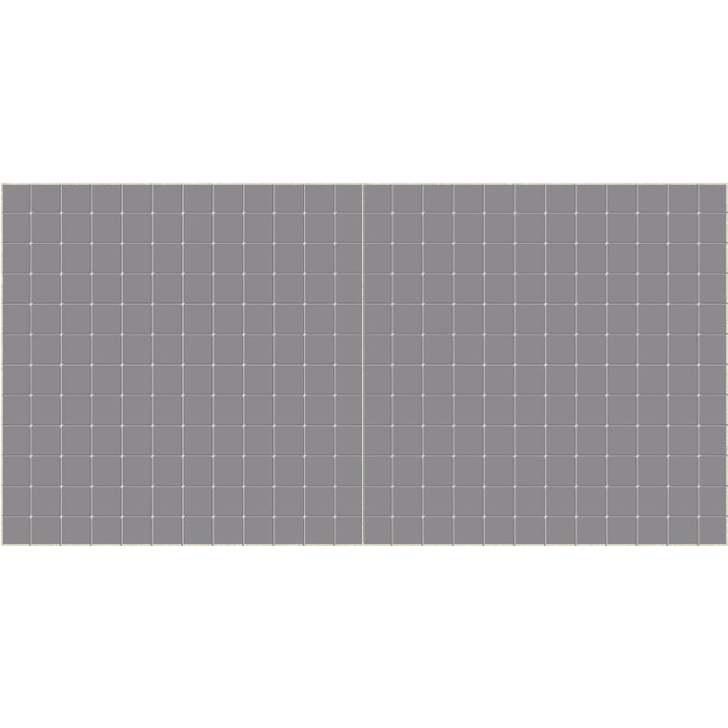 American Olean Unglazed ColorBody Mosaic 1 x 1 Abrasive Storm Gray