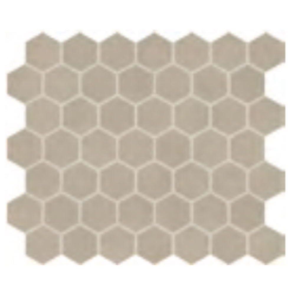 Marazzi Moroccan Concrete Mosaic Hexagon Taupe