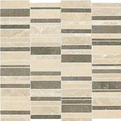 Daltile Stone Decorative Accents Stacked Mosaic Warm Waterfall Blend