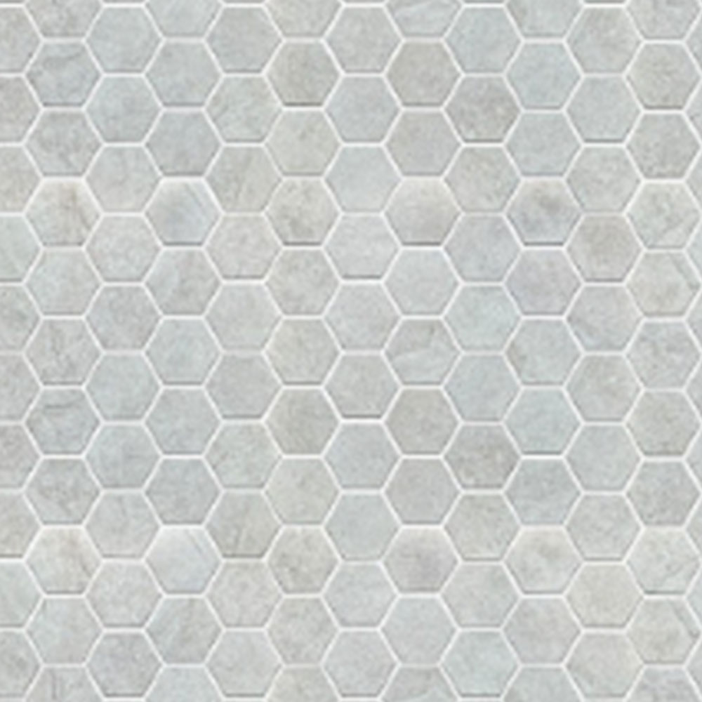 Shaw Floors Crown Mosaic Hexagon White