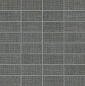 Fabric Art Modern Textile Dark Gray Straight Joint 1X3 Matte