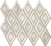 Lavaliere First Snow Elegance/Brass Diamond Straight Edge Polished
