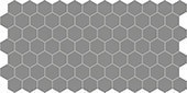 Keystones Suede Gray Hexagon 2 Matte