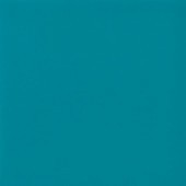 Color Wheel Classic Ocean Blue Square 6X6 Glossy