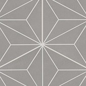 Scrapbook Memory Grey Asanoha Hexagon 8X9 Matte
