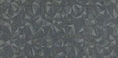 Fabric Art Midnight Steel Prism Rectangle 12X24 Modern Kaleidoscope Matte