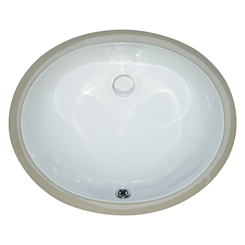 MSI Vanity White Oval Porcelain 1512